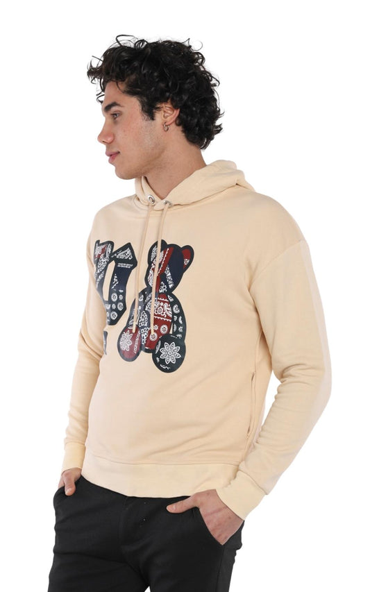 Sweatshirt Imprimé 22KO 5022 en Beige 12€ HT/unité