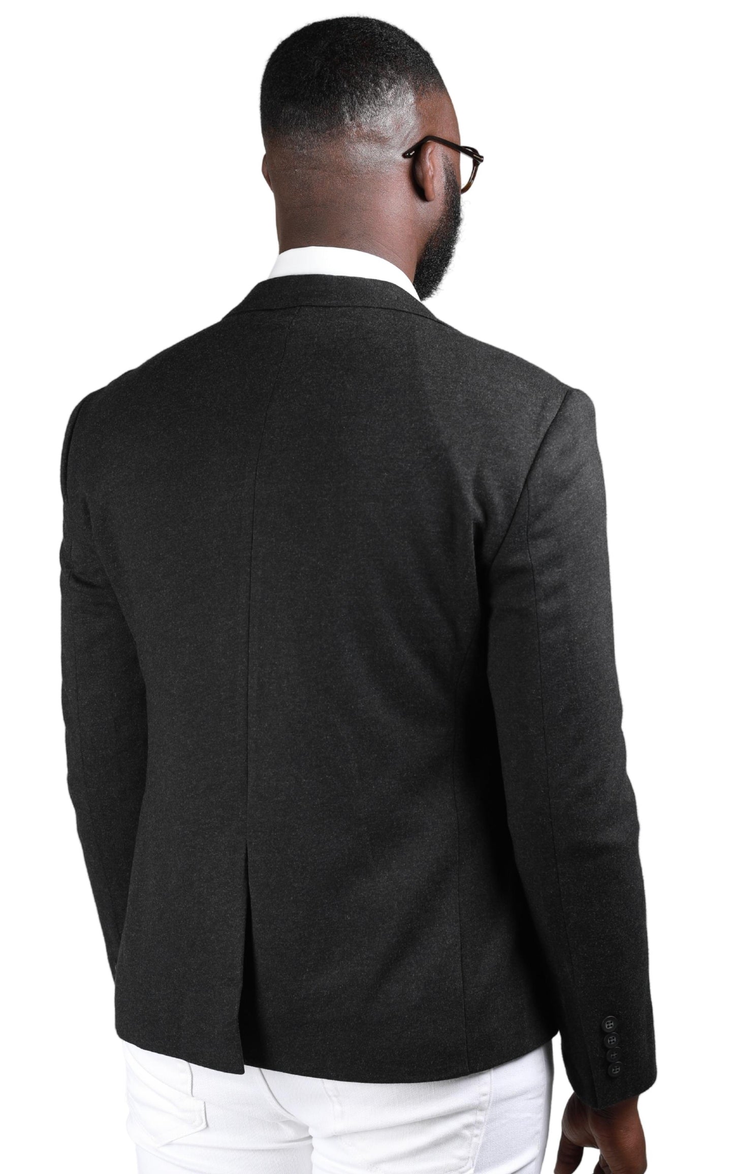 Blazer Homme Slim Fit Deux Boutons Ref. RR Ecrin Couleur Noir 22€ HT/Unité