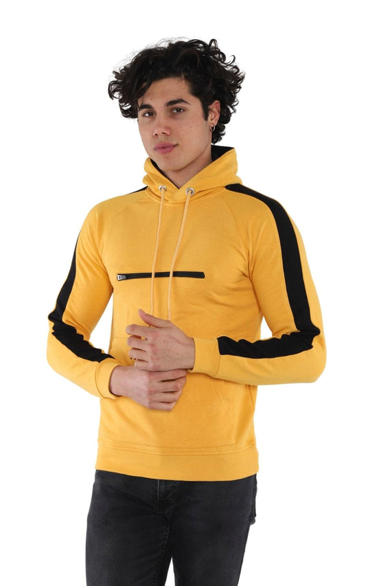 Sweatshirt Brodé 22KK 518 en Jaune