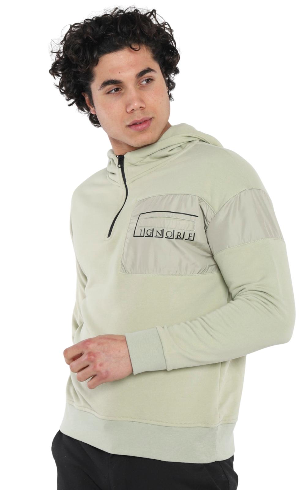 Sweatshirt Imprimé Ref. 22KO 5012 Couleur Olive 12€ HT/Unité