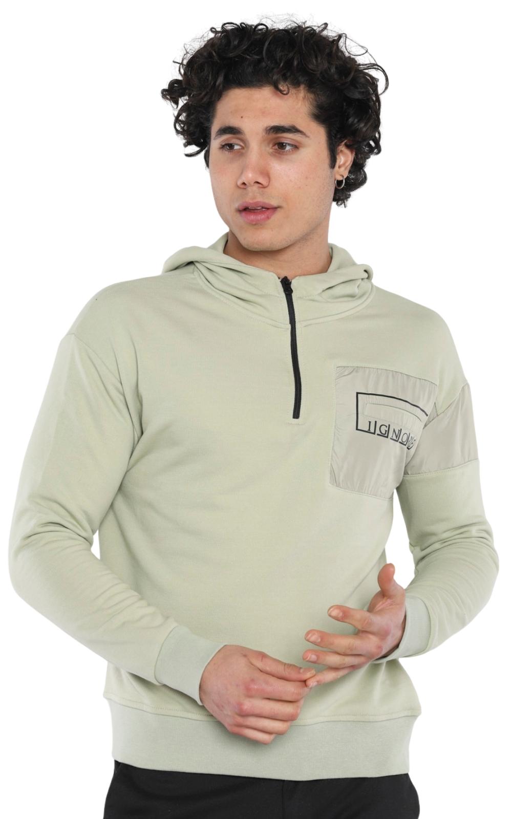 Sweatshirt Imprimé Ref. 22KO 5012 Couleur Olive 12€ HT/Unité